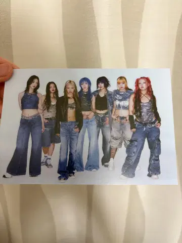 HANA Blue Jeans 엽서
