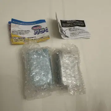 정말 녹음 재생! 그리운 피처폰 마스코트 라이트 블루 실버