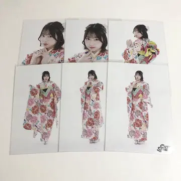 CUTIE STREET 사쿠라바 하야카 브로마이드 후리소데 2025 6장