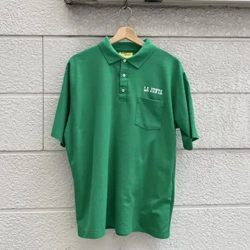 80년대 90년대 USA제 벨바시네 피케 셔츠 포켓 부착 빈티지