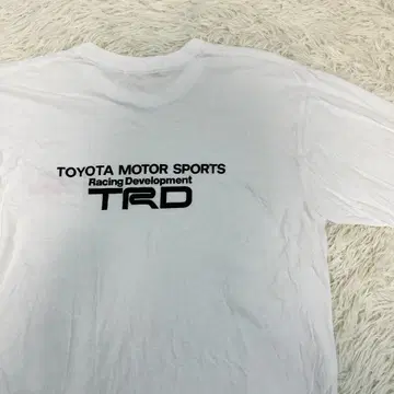레어 TOYOTA 도요타 TRD 티셔츠 백 프린트 빈티지 L