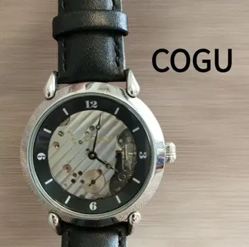 COGU 자동 감기 손목시계 스켈레톤