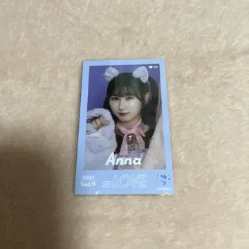 야마모토 안나 이코러브 레어 미니 포토 카드 Vol.