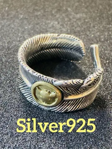 Silver925 이글 반지 아메카지 사이즈 17호 [서둘러 구매하세요]