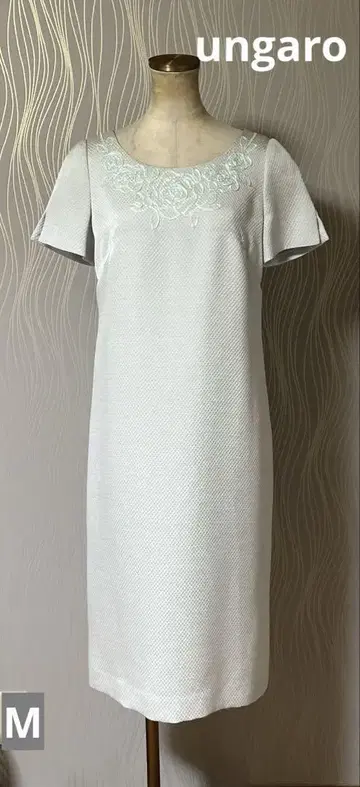 ungaro SOIE 웅가로 반팔 롱 원피스