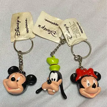 3개 디즈니 Disney 키링 미키 마우스 미니 마우스