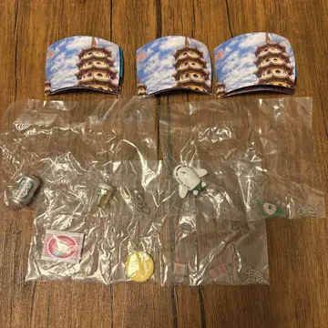 대만 미니어처 마스코트 3개 세트