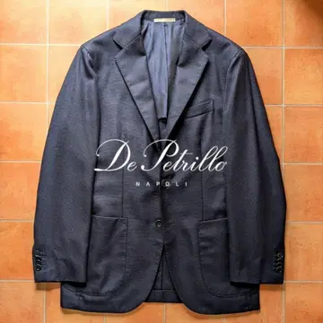 De Petrillo 네이비 자켓 홉삭 페트리로 46