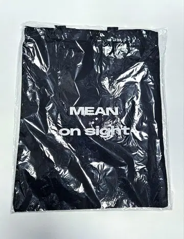 미개봉 MEAN on sight 에코백 미노 민호 SHINee