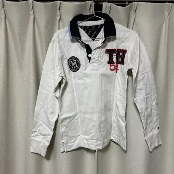 Tommy Hilfiger 화이트 피케 셔츠