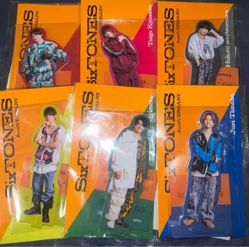 SixTONES AnniVERSARY 10주년 양면 아크릴 스탠드