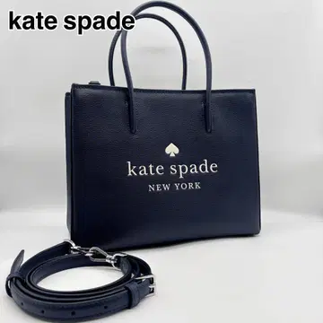 컨디션 최상 kate spade 2way 빅 로고 토트백 숄더백