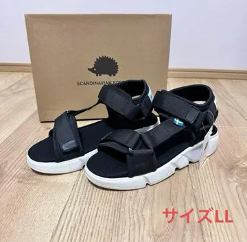 미사용 새상품 스칸디나비안 포레스트 여성용 통굽 샌들