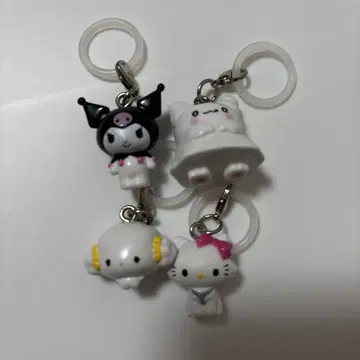 산리오 메지루시 액세서리 4종 세트