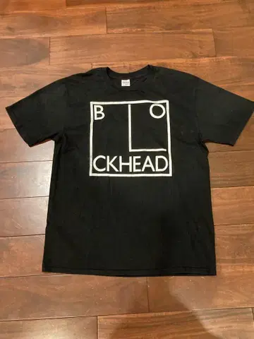 BLOCKHEAD 티셔츠 사이즈 L 00s 빈티지