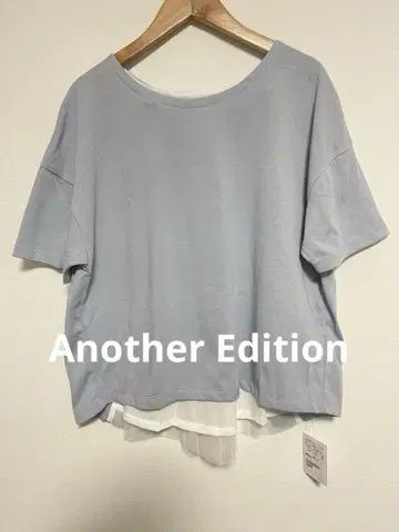 Another Edition 백 레이스업 티셔츠 F