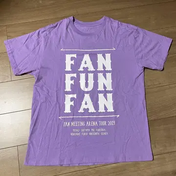 AAA FAN MEETING ARENA TOUR 2019 티셔츠 보라색