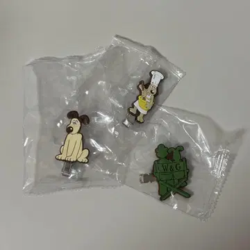 월레스와 그루미트 캡슐 헤어 클립 3개 세트