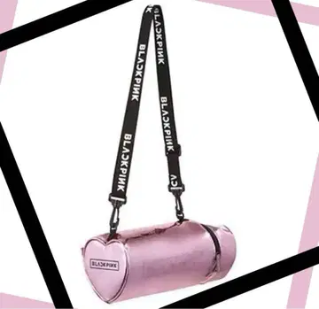 BLACKPINK 응원봉 케이스 하트형 메탈릭 백