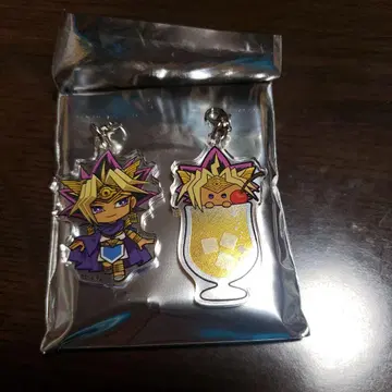 유희왕 아크릴 키링 콜라보 카페 파라오