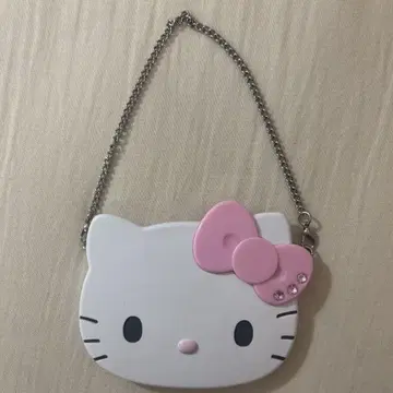 키티 거울 키링