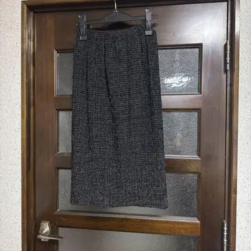 요간 레일 스커트 실크