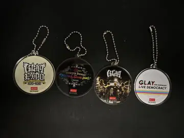 GLAY 키링 4개 세트