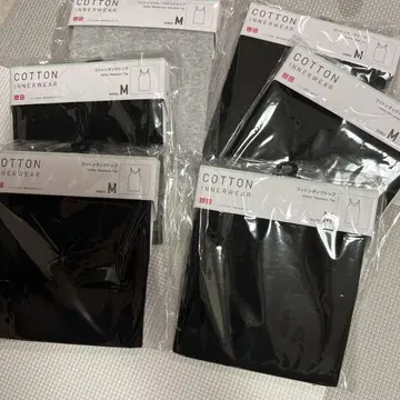유니클로 UNIQLO 탱크탑 6장 세트