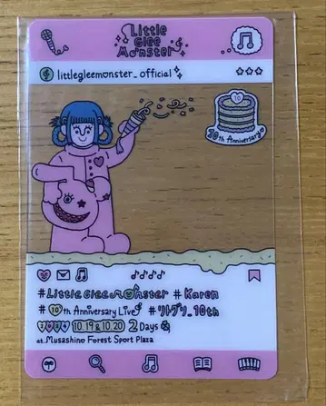 리토그리 10th Anniv. 클리어 카드 카렌