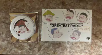 RIP SLYME 카세트 테이프와 캔뱃지