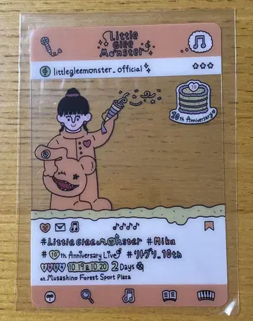 리토그리 10th Anniv. 클리어 카드 미카
