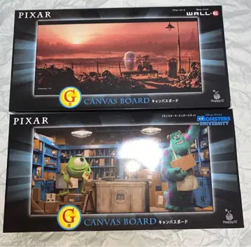 Happy 복권 / PIXAR 2025 G 상 캔버스 보드 2개 세트