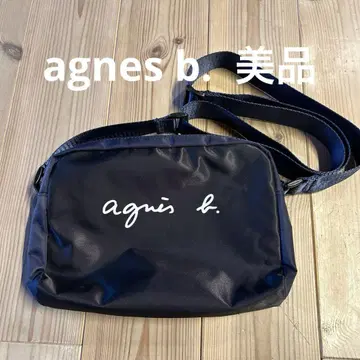 agnes b. 숄더백 블랙