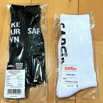 미개봉 새상품 SAPEur 삭스 2켤레 세트 양말