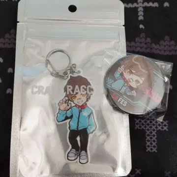 CrazyRaccoon CR 우오카 아크릴 키링