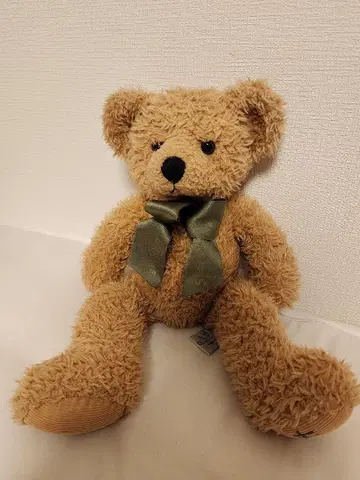 베이지색 곰 봉제 인형 Harrods