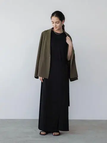 crewre 이지 랩 맥시 원피스 블랙 사이즈 1