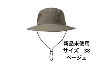 THE H.W.DOG &CO. RAIN HAT BEIGE