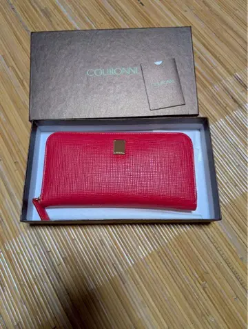 COURONNE 빨간색 장지갑