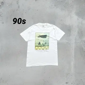 90s VERMONT 화이트 반팔 티셔츠 빈티지 USA제 M사이즈