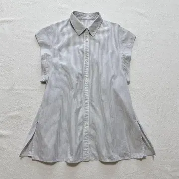 새상품급 23SS Spick & Span 코튼 포플린 백 개더 셔츠