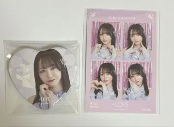 =LOVE 이코라부 노구치 이오리 4컷 캔뱃지 세트
