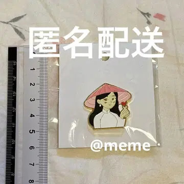 오사카 간사이 엑스포 베트남관 핀 배지 하트 핑크