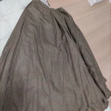 미라 오웬 롱 플레어 스커트