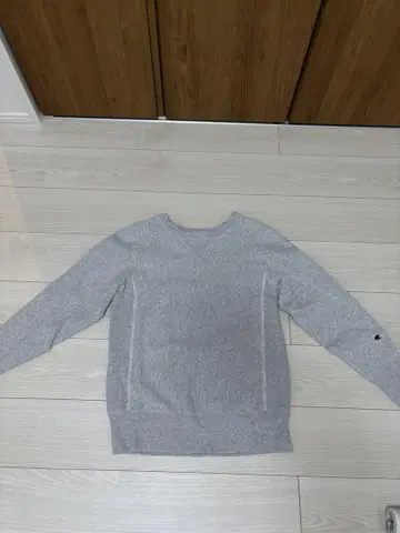 챔피온 그레이 V넥 후드티