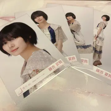 사쿠라자카46 후지요시 카린 브로마이드 와타나베 리사 졸업 컴프