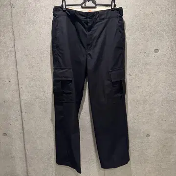 BEAMS 별주 디키즈 카고 팬츠 블랙 M 사이즈