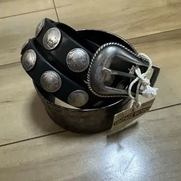 Vintage Works 가죽 벨트 DH5738 CH-5-FLANNEL