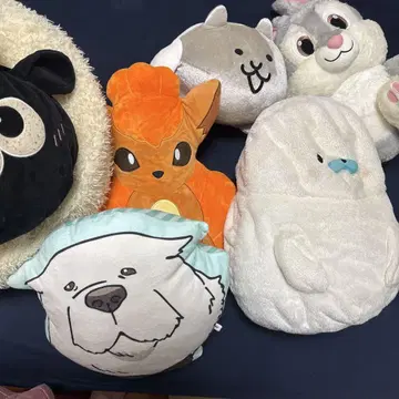 동물 캐릭터 봉제 인형 세트