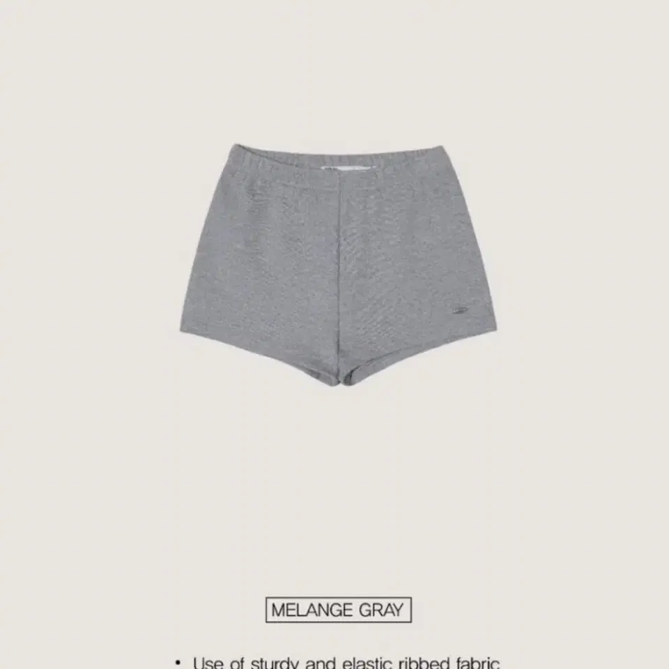 【BOHEMIAN SEOUL】25ss BASIC JERSEY SHORTS BOHEMIAN SEOUL | 보헤미안서울 Bohemian Seoul basic ribbed